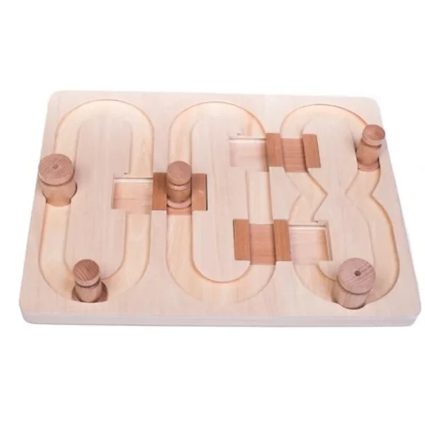 Agent 008 - Interactive Wooden Puzzle Toy