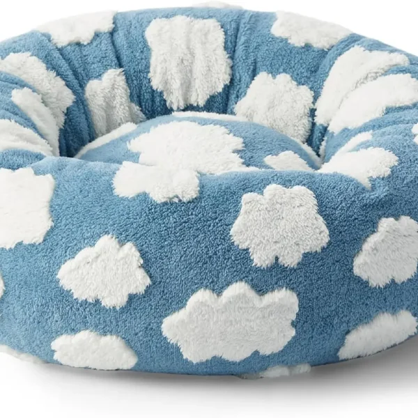 Warm Calming Donut Bed - Fluffy Soft